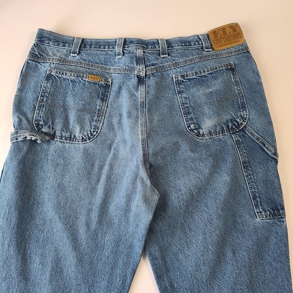 Vintage Ely Cattlemen Jeans Men's Size 42x30 Ely & Walker Made in USA VTG - Picture 9 of 11